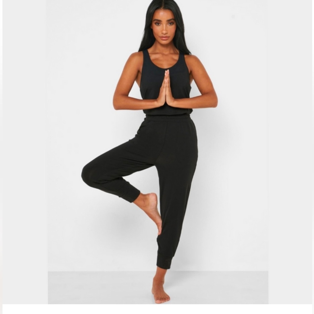 Nike Dri-Fit one piece jumpsuit - black - small